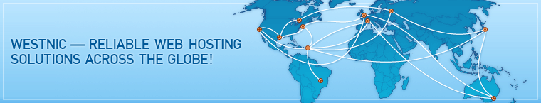 WestNIC — reliable web hosting solutions across the globe!
